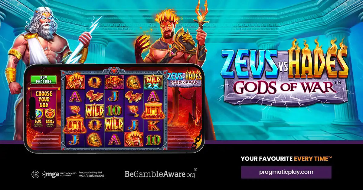 PRAGMATIC PLAY EMPOWERS PLAYER CHOICE IN ZEUS VS HADES – GODS OF WAR™